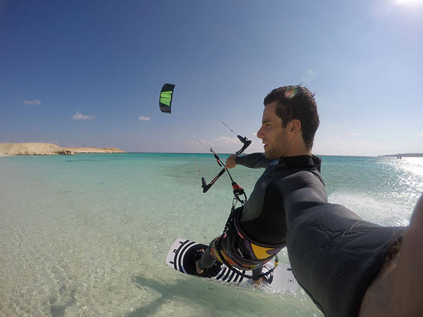 Kite surfing egypt red sea