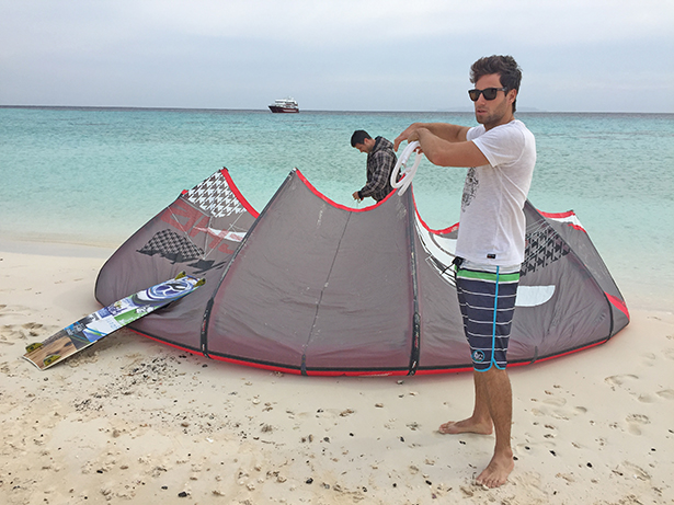 Kiteboarding egypt red sea